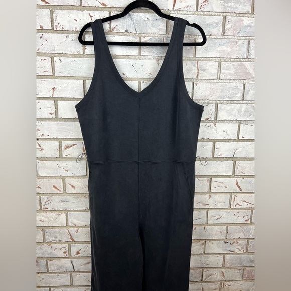 Lululemon | Ease Of It All V-Neck Jumpsuit in Black - Picture 3 of 13